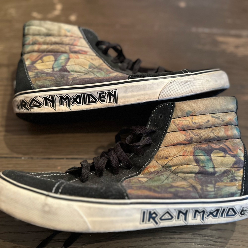 Vans, iron maiden size 11